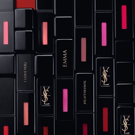 ysl lipstick name engraving price